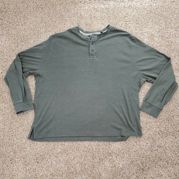Arrow Other - Arrow T Shirt Mens 2XL Green Long sleeve Crew Neck Pull Over